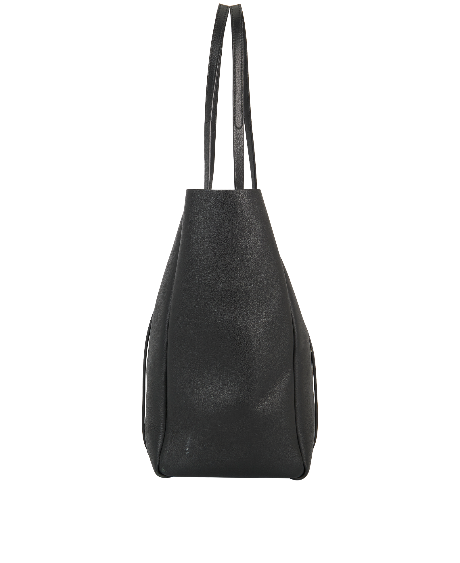 Everyday Tote, &pound;395, Handbags, Black, Leather, Bottom view